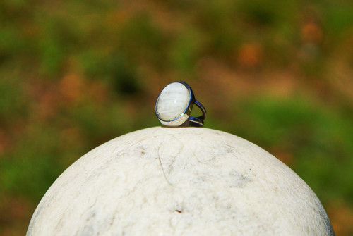 Nerezový prsten ..." Silvermoon " — foto 2