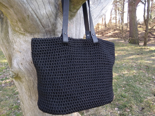 Kabelka háčkovaná "nera" — foto 2