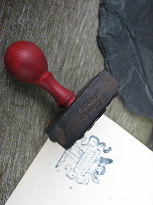 Knihy andělské...razítko, ex libris — foto 4