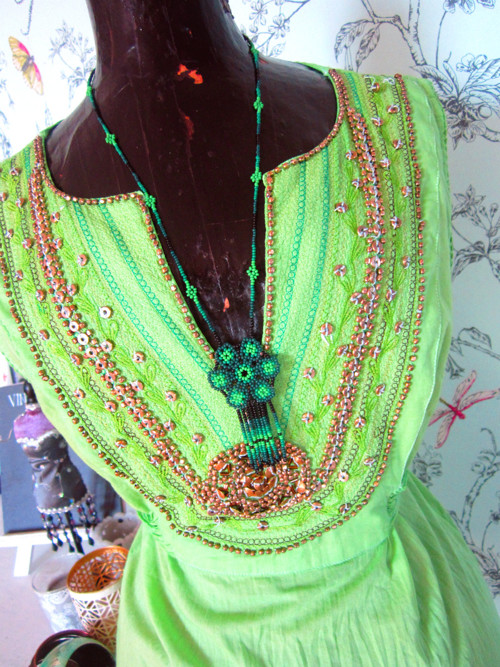 Boho jupénka v zeleni jarní — foto 4