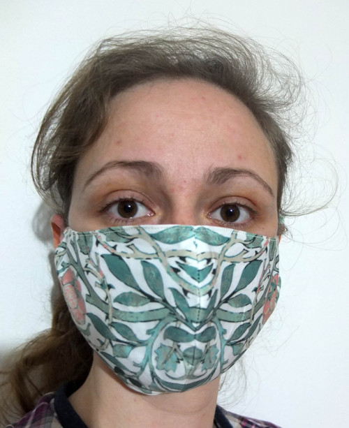 Hygienická rouška Růžový keř — foto 2