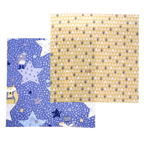 Bavlněné látky pro patchwork, sada - "lesní — foto 3