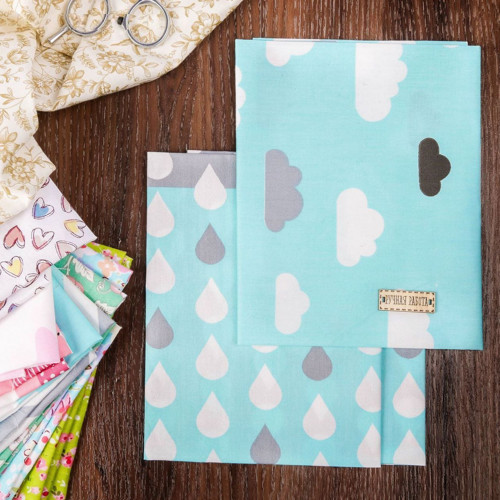 Bavlněné látky pro patchwork, sada - "letní — foto 3