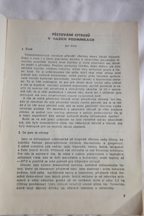 Pěstování citrusů - Jan Srba — foto 2
