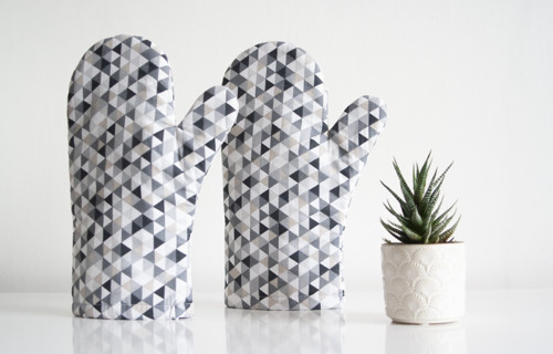 Chňapky MOSAIC BEIGE-GRAY — foto 2
