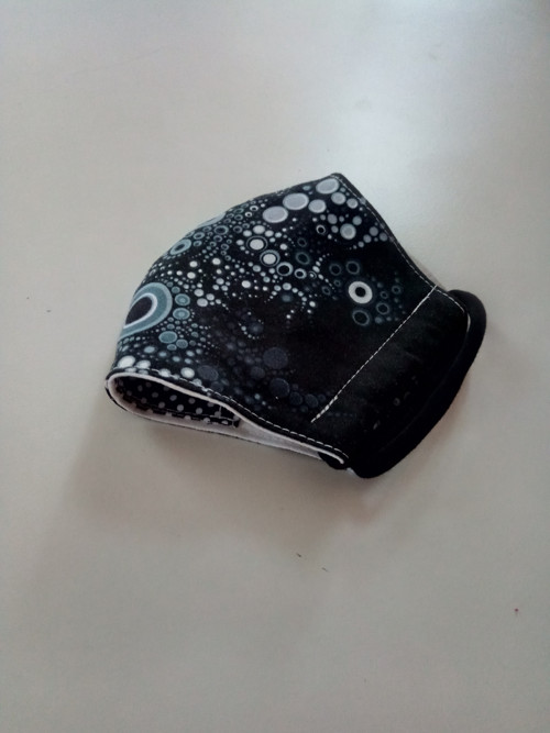 Bubliny Ebony ... bavlněná rouška — foto 2