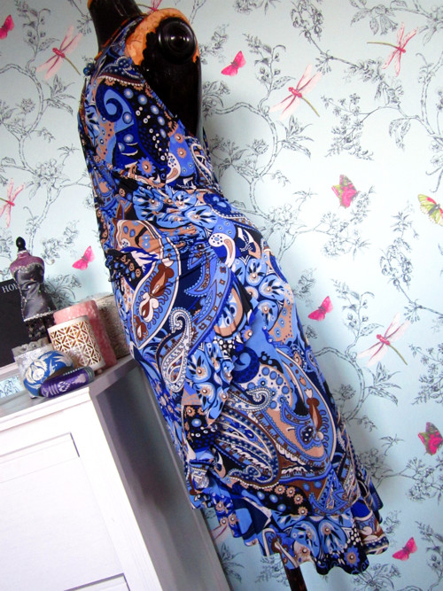 Šaty vzory paisley vzory — foto 3