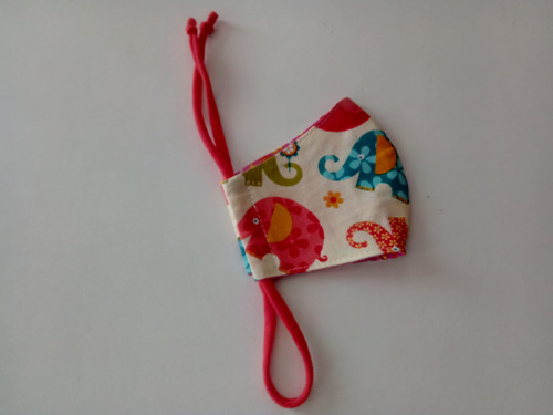 Sloni ... bavlněná rouška dětská — foto 3