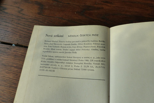 Nová setkání, několik českých próz, 1966 — foto 4
