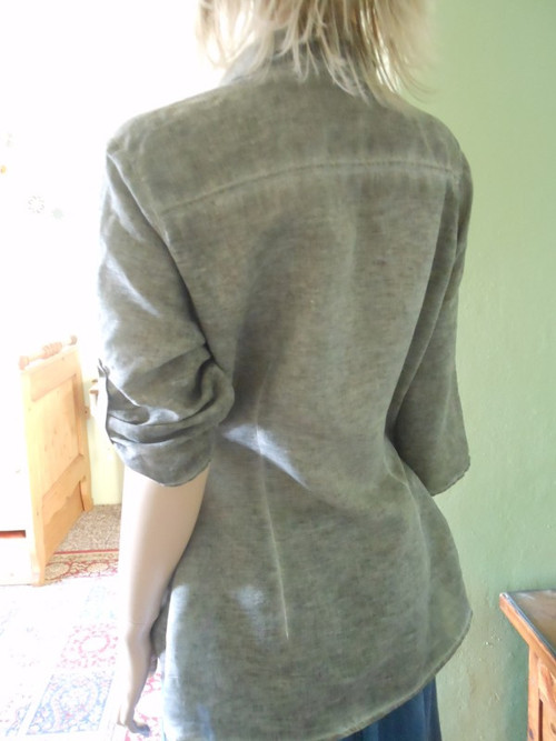 Plátěná tunika, halenka, vel.42 — foto 4