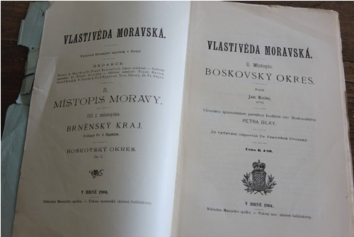 Vlastivěda moravská - Boskovský okres — foto 2