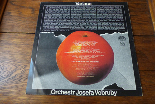 LP Orchestr Josefa Vobruby - Variace — foto 2