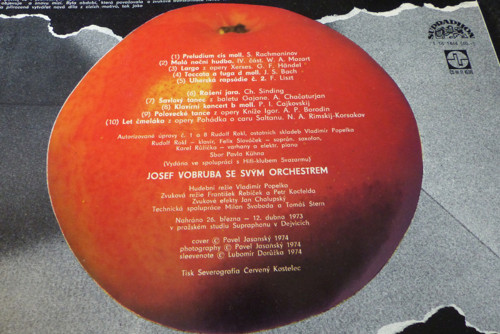LP Orchestr Josefa Vobruby - Variace — foto 3