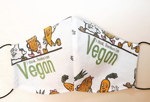 Originální dámská rouška - Vegan — foto 2