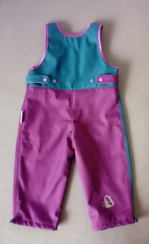 Jarní, softshellové lacláče - velikost 80 — foto 2