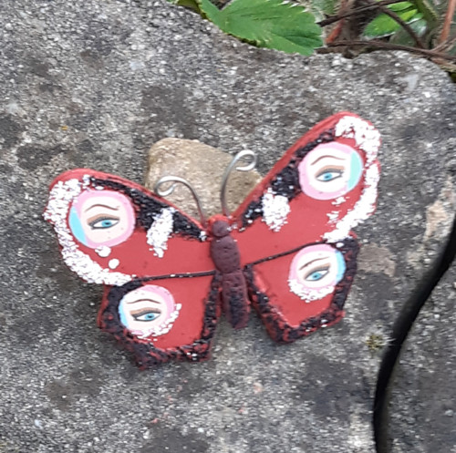 Brošňa Babôčka modrooká — foto 4