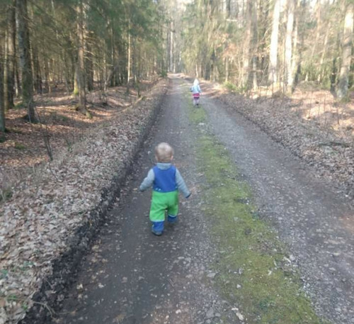 Jarní, softshellové lacláče - velikost 80 — foto 4