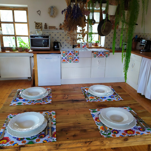 Folklorní prostírání set - 4 ks — foto 2