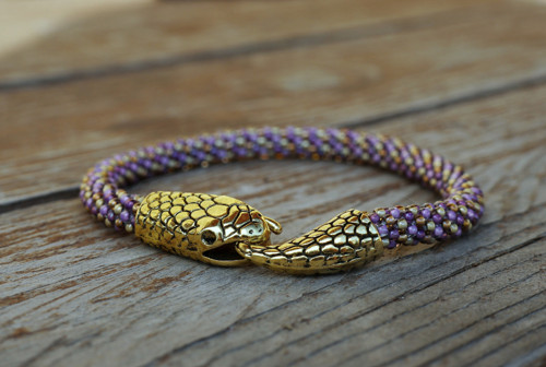 Violet snake, náramek — foto 4