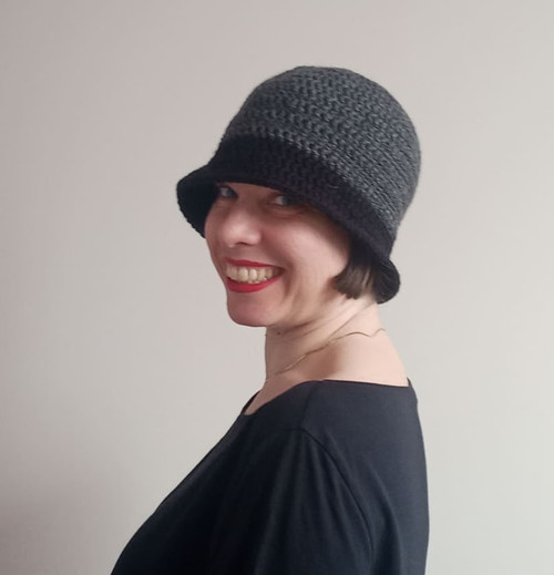 Madam Krajewska v mini - háčkovaný klobouk — foto 6