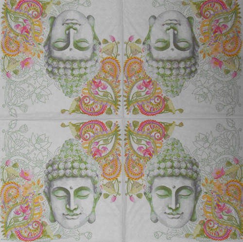 Ubrousek - budha v zeleném — foto 2