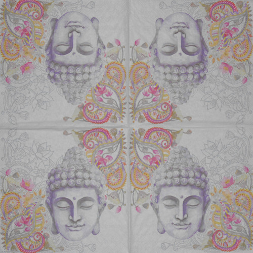 Ubrousek - budha v šedém — foto 2
