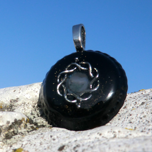 Orgonit Karmický Amulet - Chalcedon — foto 4