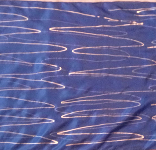 Královská modrá - šála 180 x 45 — foto 4
