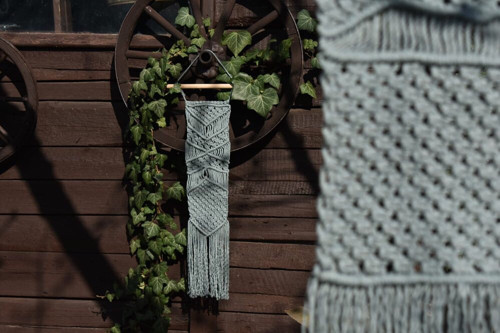 Macramé dekorace na zeď — foto 2