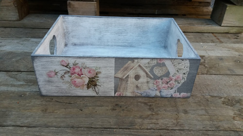Přepravka Home s růží — foto 6