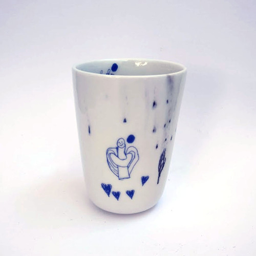 Porcelánový pohárek "anděl" — foto 2