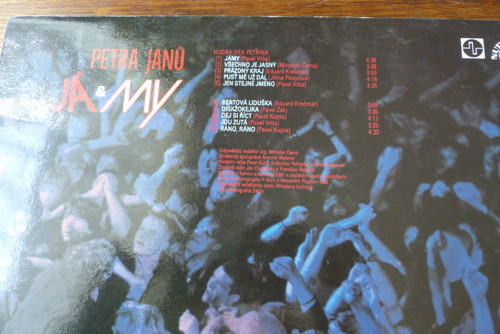 LP PETRA JANŮ / Já & my — foto 3