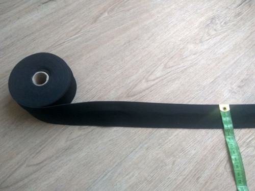 Guma, pruženka šíře 4cm - černá — foto 2