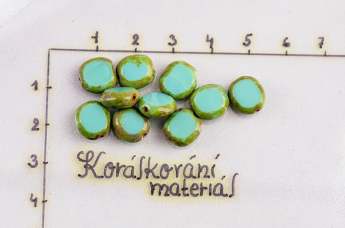 Korálky s travertinem 10ks — foto 3