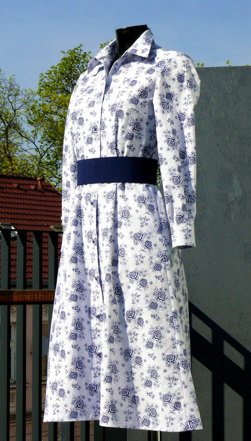 DressRoseGarden/DeepBlueOnWhite — foto 3