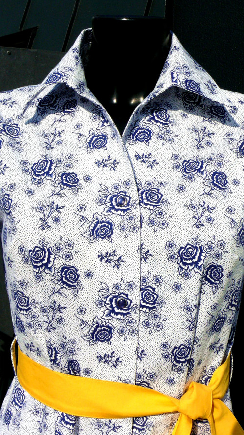 DressRoseGarden/DeepBlueOnWhite — foto 2