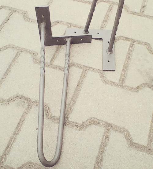Retro nohy hairpin legs — foto 2