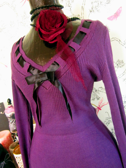 Šaty violet chic — foto 4