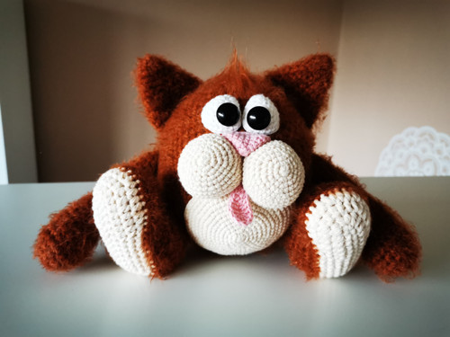 Návod - Háčkovaný kocour Rusty — foto 2