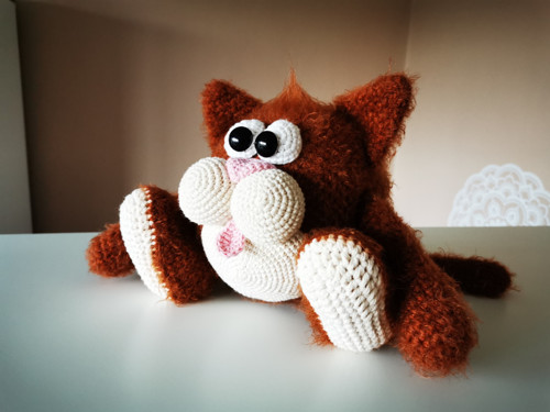 Návod - Háčkovaný kocour Rusty — foto 3