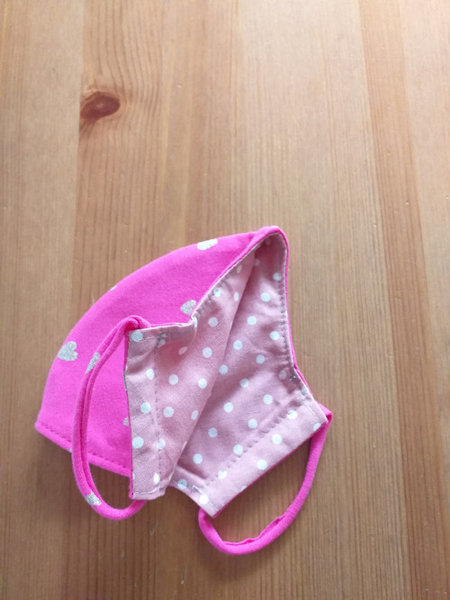 Rouška dvouvrstvá anatomicky tvarovaná — foto 3