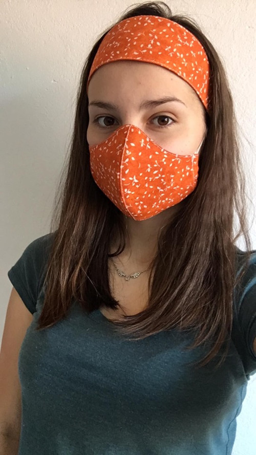 Duo čelenka+rouška — foto 2