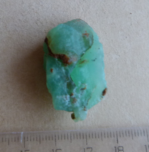 Zelený opál (chryzopál) - 3,5 cm — foto 2