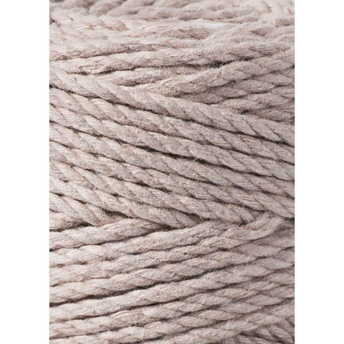 Macramé závěs trojitý krémovo-perlový — foto 3