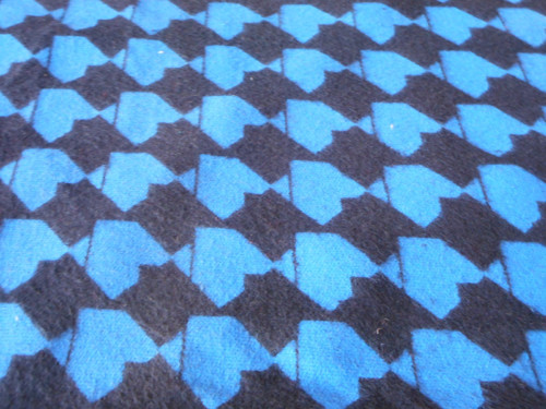 Flanel - černomodrý - cena za 1 m — foto 3