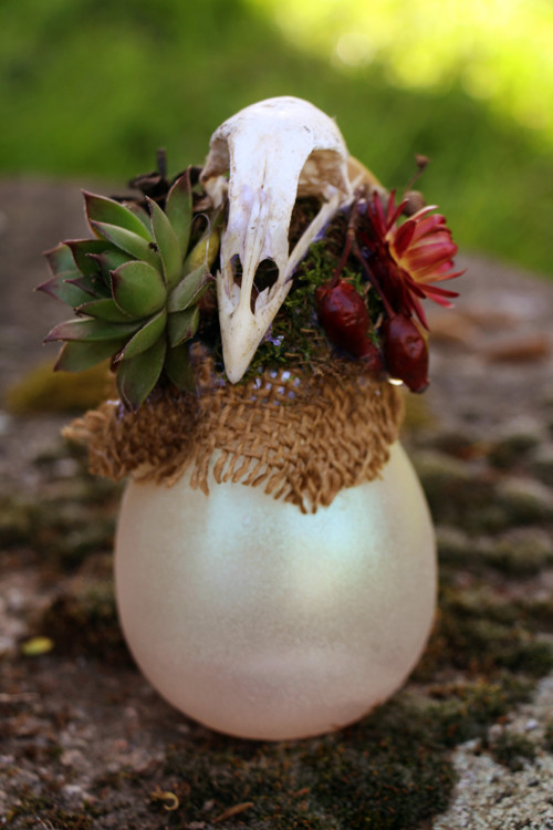 Fairy jar lampička: Ptákodlak — foto 2