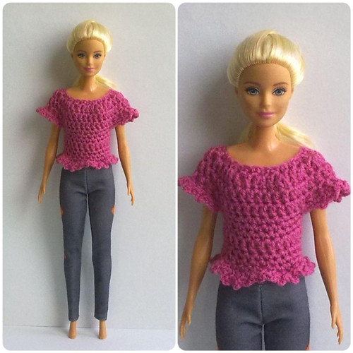 Oblečky pro Barbie - tričko — foto 5