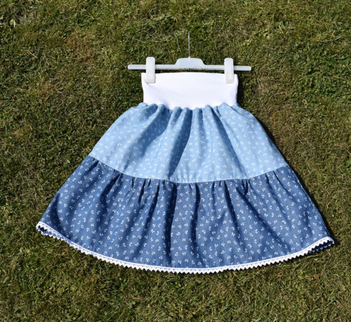 Sukně "Denim blue" (džínovina) — foto 5