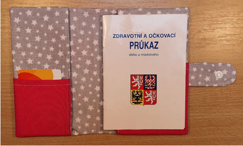 Obal na očk. průkaz šedorůžový-ptáčci — foto 3
