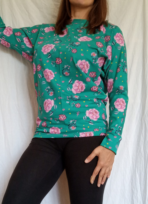 Netopýří tričko Pink Roses — foto 4